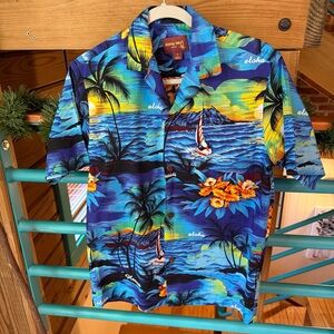 Mens Aloha Mo’i Authentic Hawaiian Shirt Size Small​